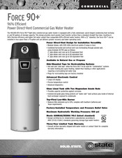 State Water Heaters SHE50 100NE Specifications