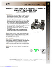 Star PRO-MAX GR28SPTI Specification Sheet