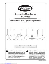 Hatco DL-500 Installation And Operating Manual
