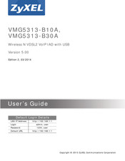ZyXEL Communications VMG5313-B30A User Manual