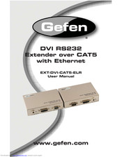 Gefen DVI RS232 User Manual