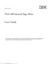 IBM VXA-320 User Manual