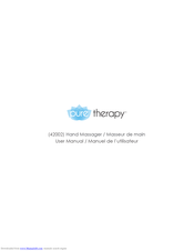 Pure therapy 42002 User Manual