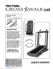 Pro-Form PFTL21460 User Manual