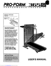 Pro-Form QVTL91560 User Manual