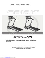 Spirit XT275 Owner's Manual
