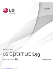 LG LG-D415RD User Manual