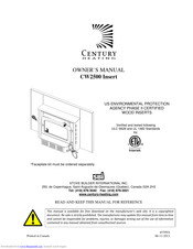 Century Heating CW2500 Owner's Manual