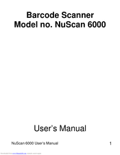 Adesso NuScan 6000 User Manual