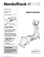 NordicTrack 23897.0 User Manual
