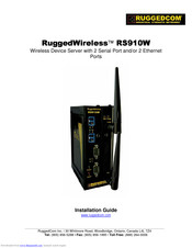 RuggedCom RuggedWireless RS910W Installation Manual