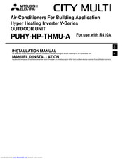 Mitsubishi Electric PUHY-HP-THMU-A Installation Manual