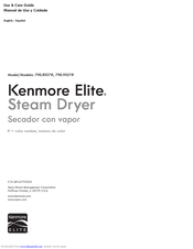 Kenmore Elite 796.8107 series Use & Care Manual