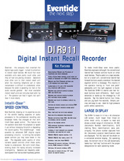 Eventide DIR911 Specifications