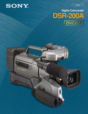 Sony DSR-200A Brochure & Specs