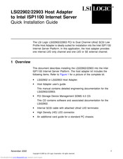 LSI LSI22902 Quick Installation Manual