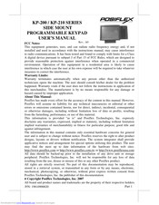 POSIFLEX KP-200U User Manual