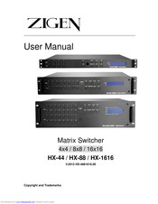 Zigen HX-44 User Manual