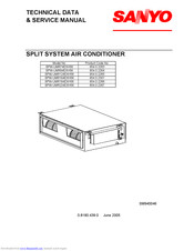 Sanyo ECO-i SPW-UMR124EXH56 Technical Data & Service Manual