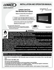 Lennox Scandium-NG Installation And Operation Manual