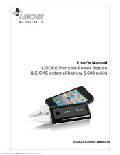 Leicke AK06920 User Manual