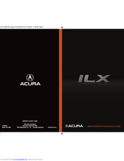Acura 2014 ILX Advanced Technology Manual