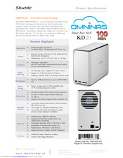 Shuttle Omninas KD21 Product Specifications