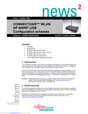 Fujitsu Siemens Computers CONNECT2AIR WLAN AP-600RP-USB Configuration Manual