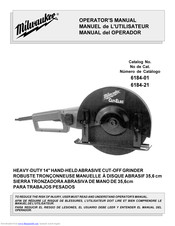 Milwaukee 6184-01 Operator's Manual