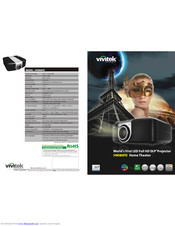 Vivitek H9080FD Brochure & Specs