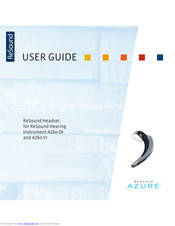 Resound Azure AZ60-di User Manual
