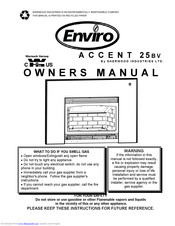 Enviro ACCENT 25BV Owner's Manual