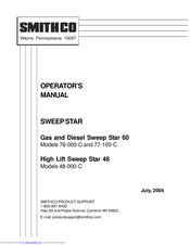 Smithco Sweep Star 48 Operator's Manual