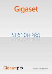 Gigaset SL610H pro User Manual