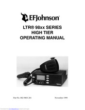 E.F. Johnson Company LTR 98 Series Operating Manual