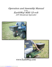Earthway M30 Operation And Assembly Manual