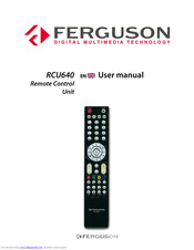 Ferguson RCU640 User Manual
