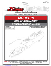 Demco 91 Owner's/Operator's Manual