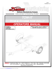 Demco TI110 TOW DOLLY Operator's Manual