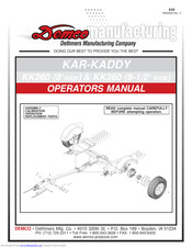 Demco KAR-KADDY KK360 Operator's Manual