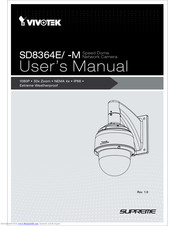Vivotek Supreme SD8364E-M User Manual
