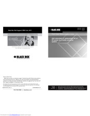 Black Box PS7412A Installation Manual