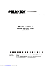 Black Box LB300A-RACK User Manual