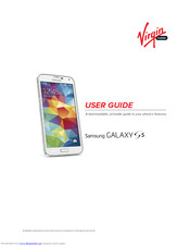 Samsung Virgin Mobile GALAXY S5 User Manual