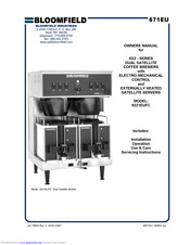 Bloomfield 9221EUFC Owner's Manual
