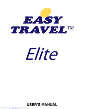 Tzora EasyTravel Elite ET1E User Manual