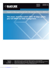 Black Box LGB6000SC-001 User Manual