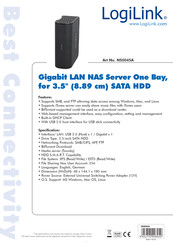 logiLink NS0045A Brochure & Specs