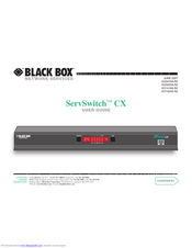 Black Box ServSwitch CXKV0424A-R2 User Manual