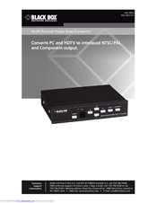 Black Box VSC-VGA-TV User Manual